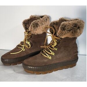Vintage Sperry Women's Torrent Winter Lace Up Suede Waterproof Snow Size 8.5
